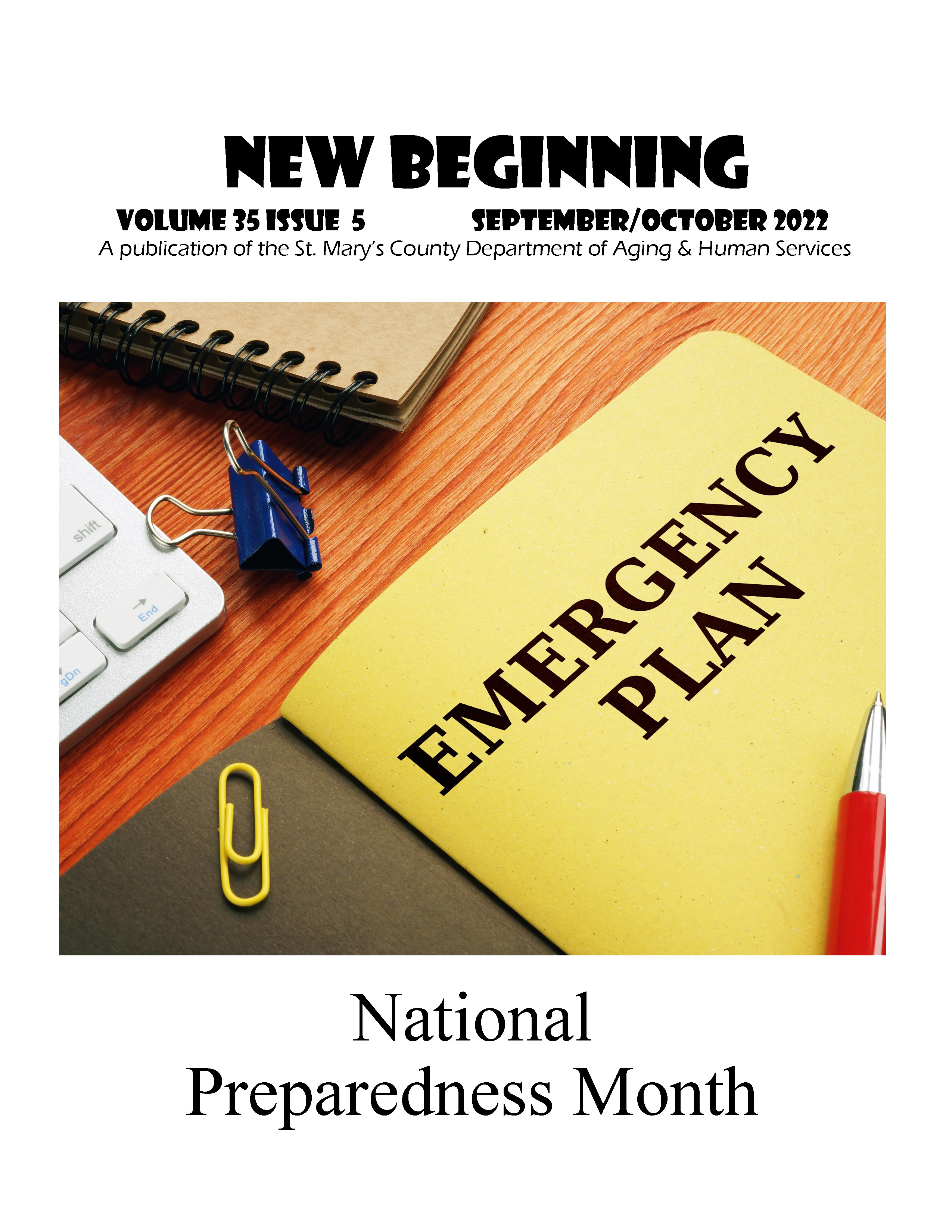 New Beginning Newsletter Cover