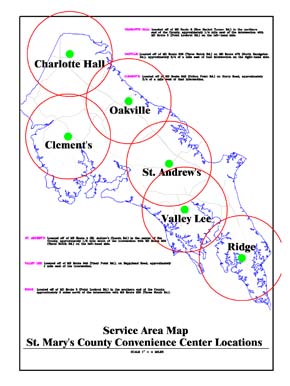 chart displaying landfill areas