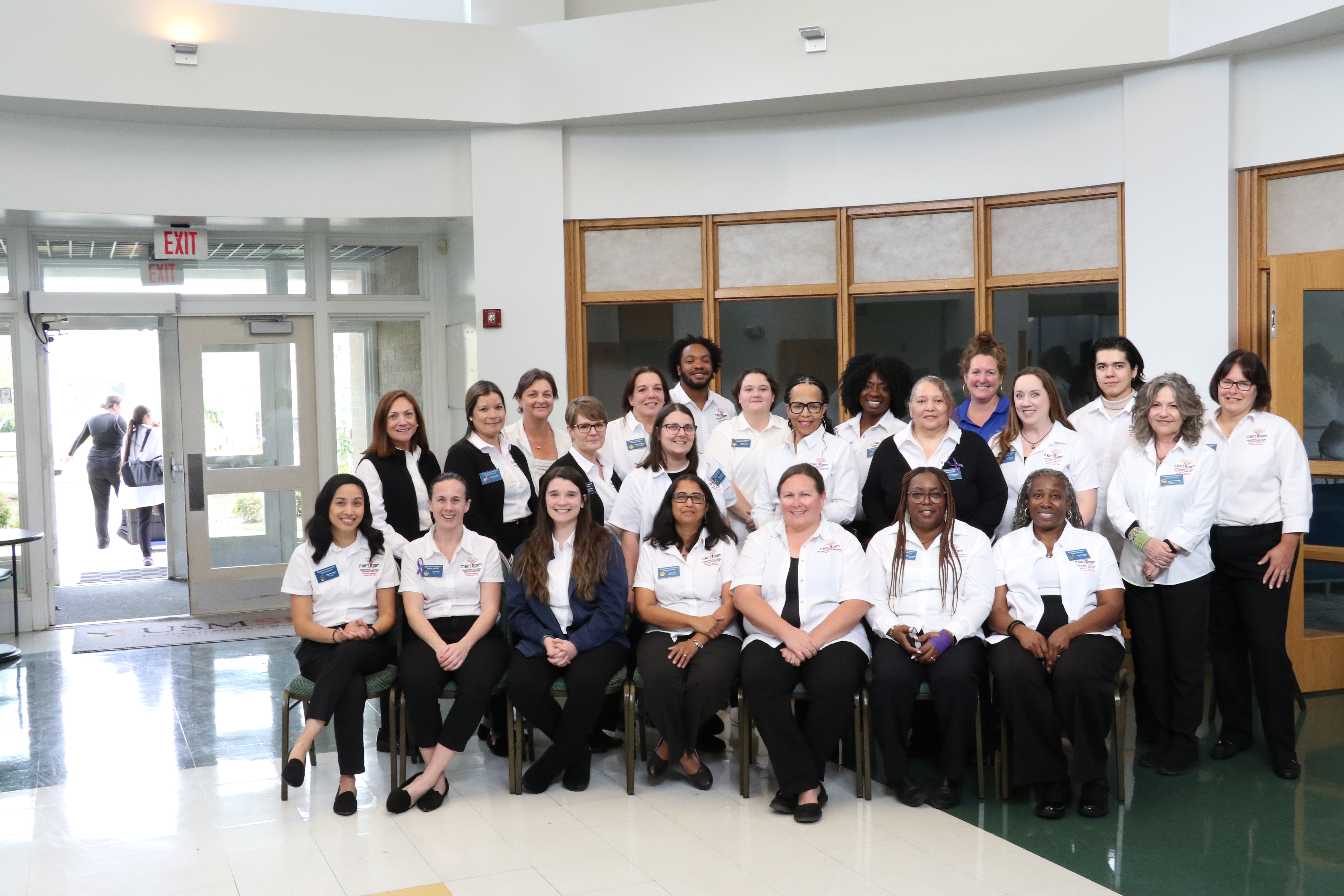 Health Fair Staff taking a group photo together