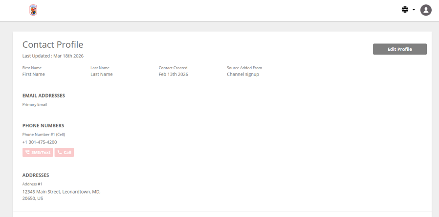 Step eight of account access process