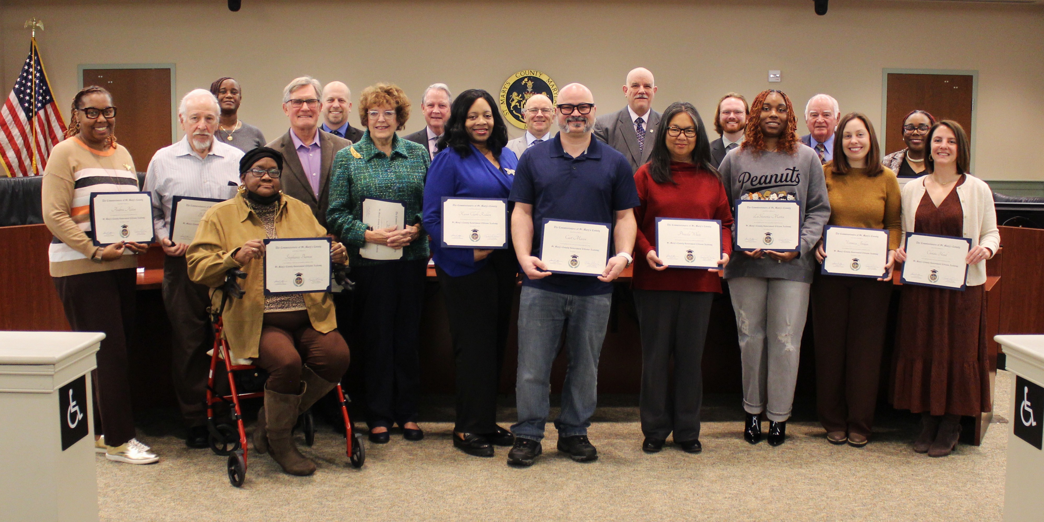 Citizen's Academy Graduates