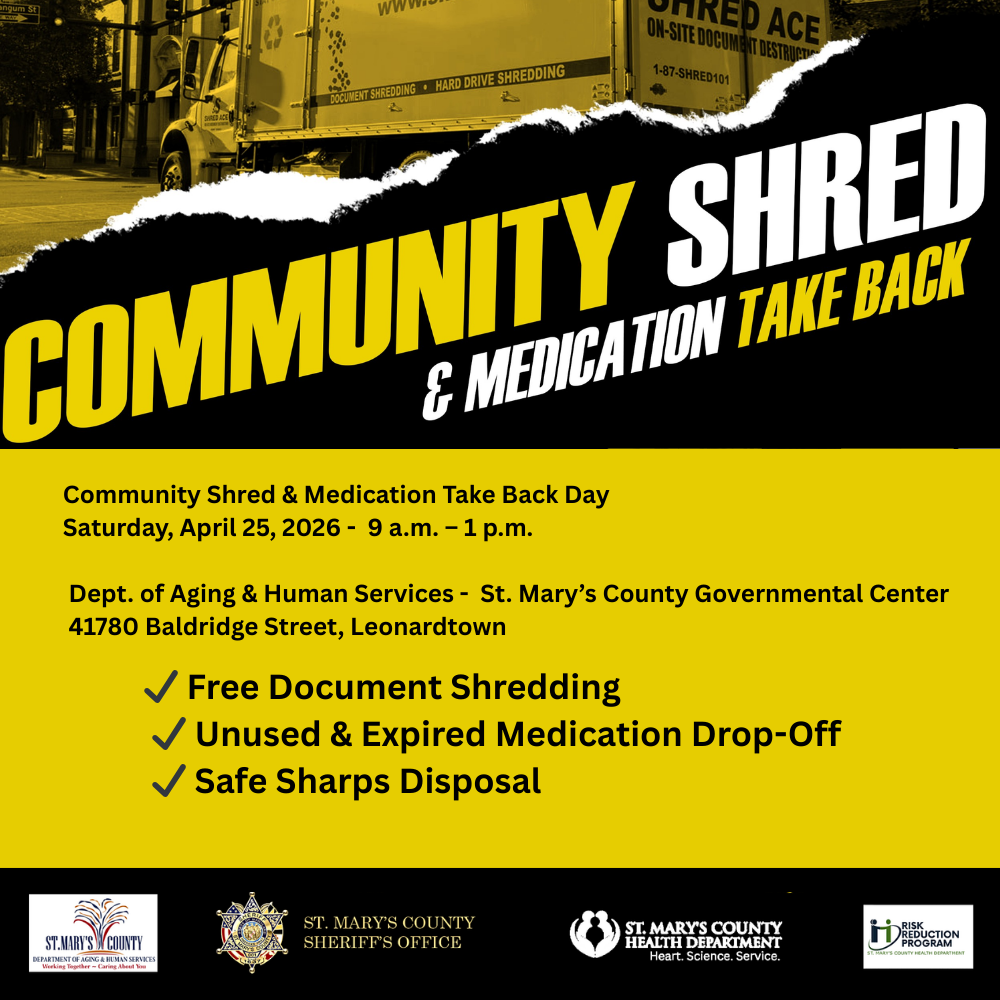 Community Shred and Take Back Day