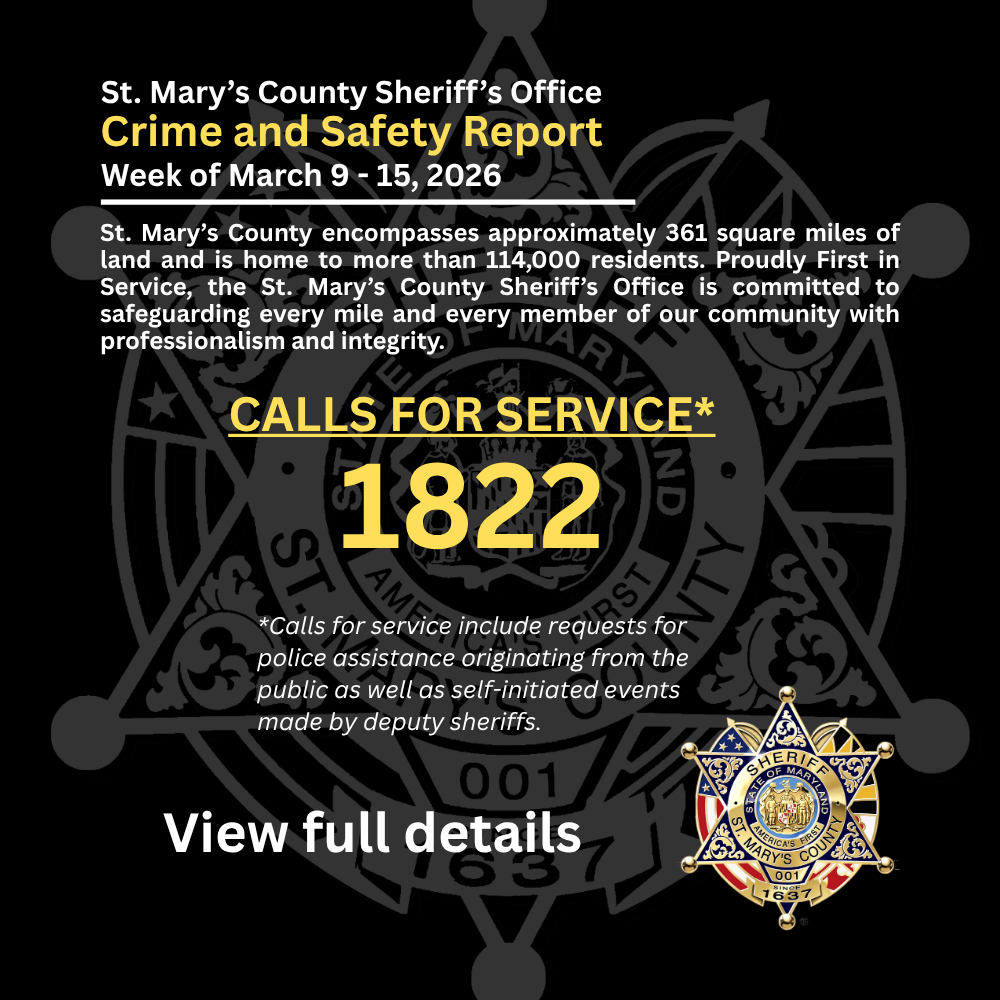 Crime and Safety Report March 16-22, 2026
